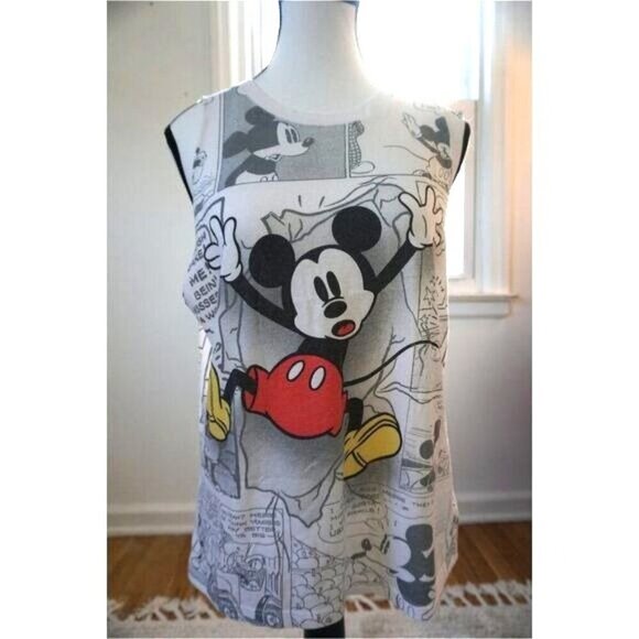 Disney Mickey Mouse Juniors All Over Comic Print, Size L (11/13) - Picture 3 of 6